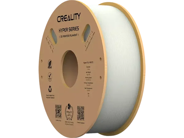 PLA Creality Hyper wit 1.75mm - 1 kg