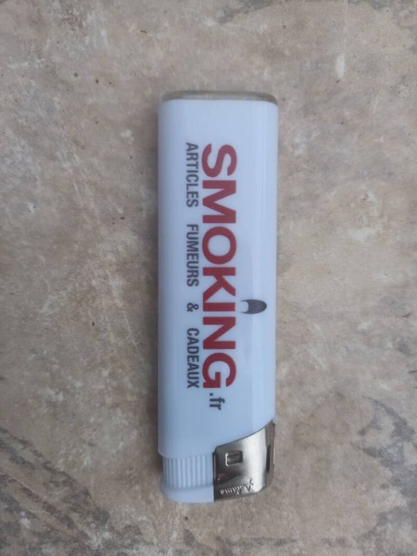 1 × briquets blanc smoking.fr