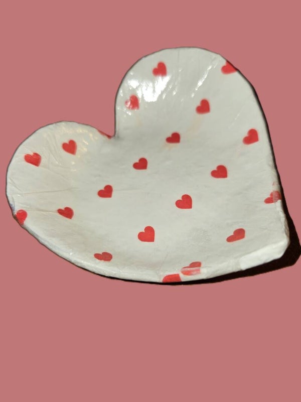heart ring holder handmade