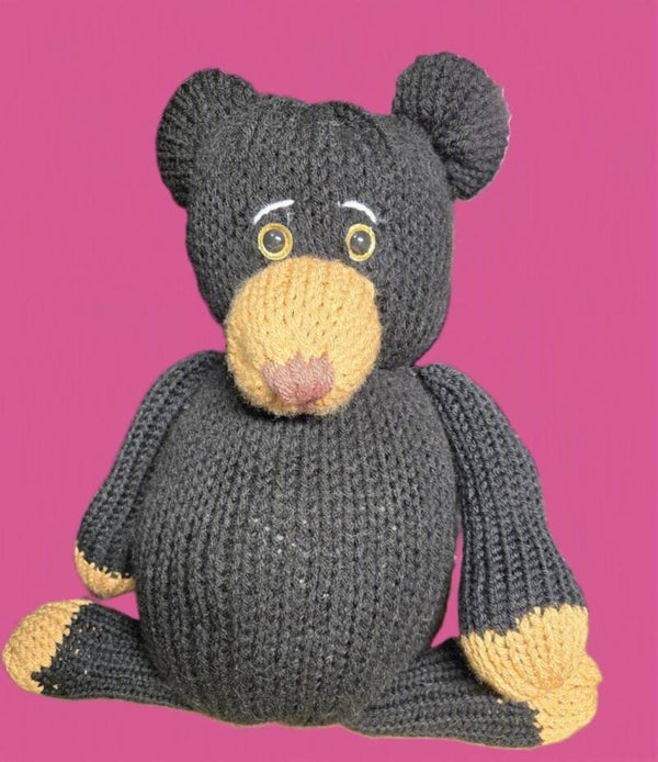 Bernie Bear Knitted