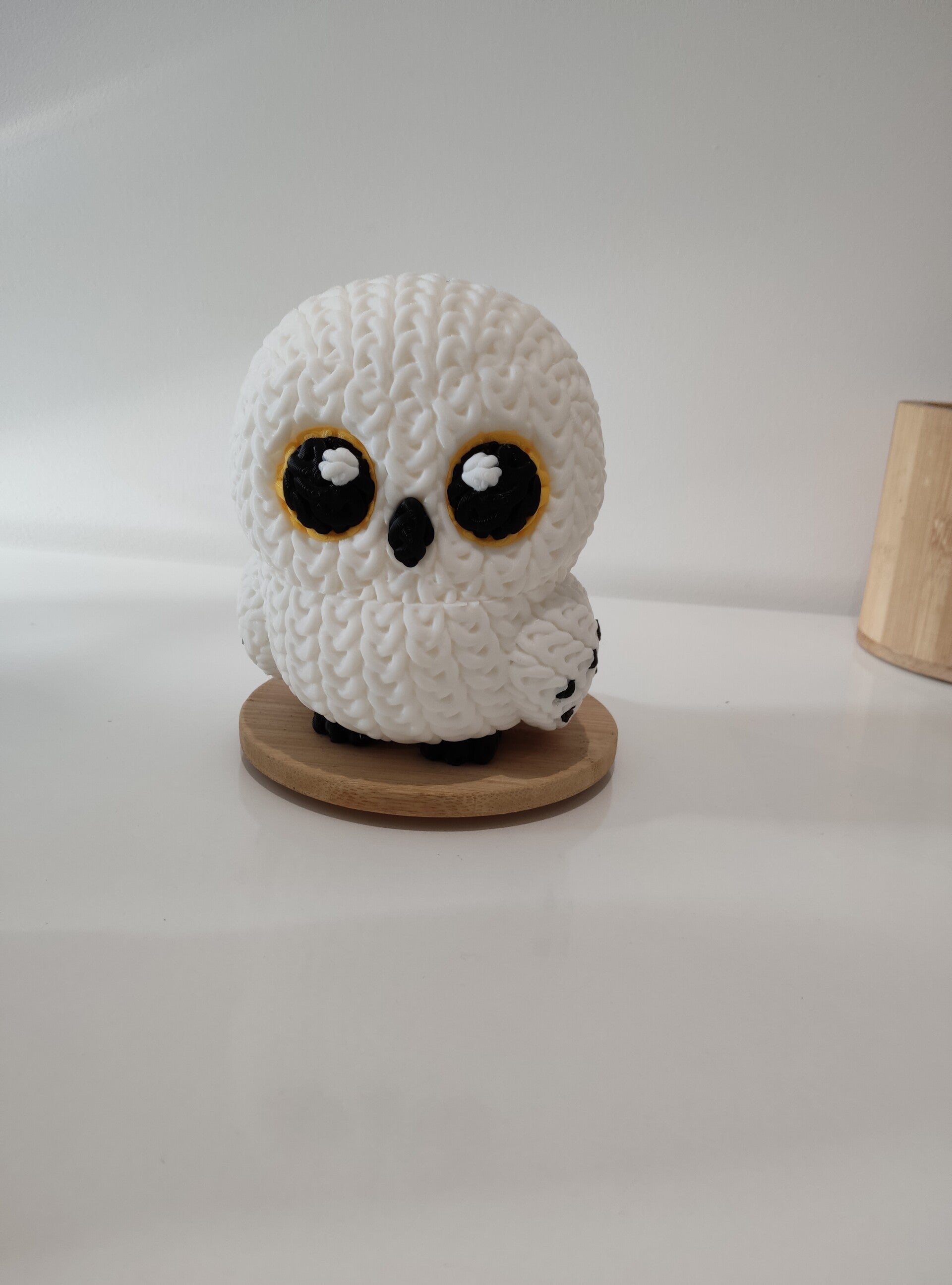 Chouette façon crochet