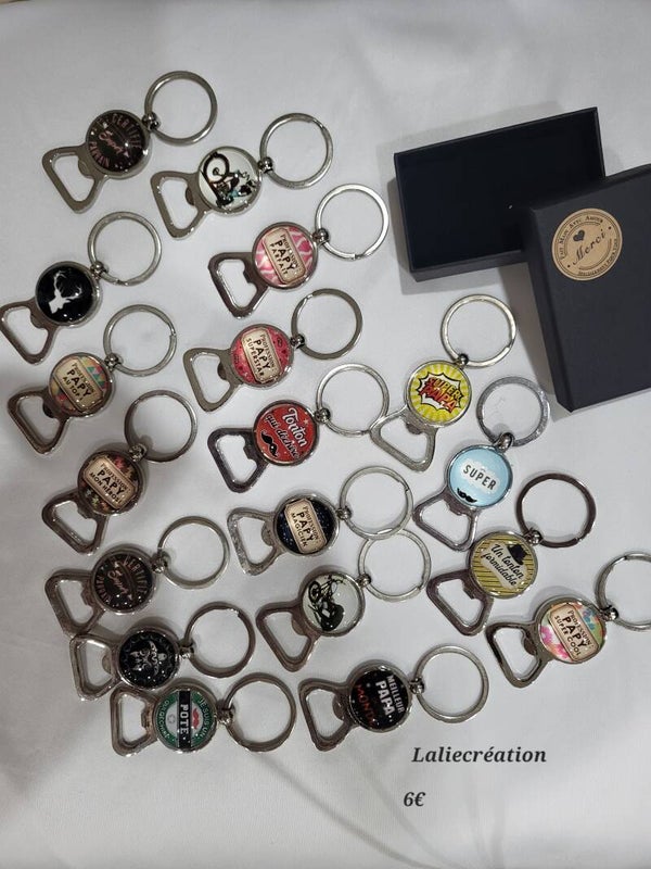 Porte clé ouvre bouteille