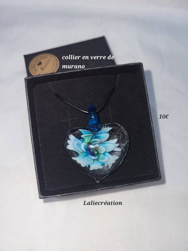 Colliers verre murano