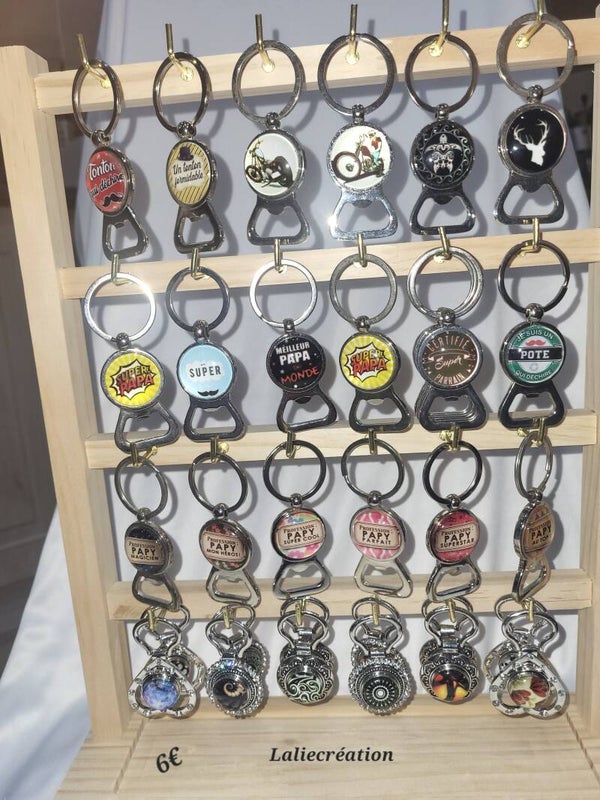 Porte clé ouvre bouteille