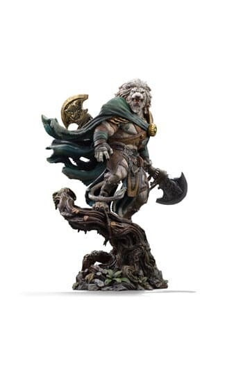 Magic The Gathering Art Scale Statue 1/10 Ajani Goldmane 26 cm