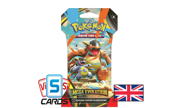 Mega Evolution Sleeved Booster (englisch) Pokemon TCG