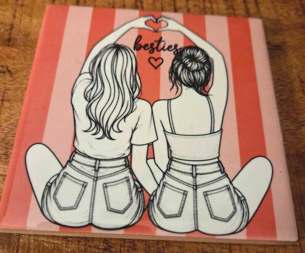 Tegeltje besties