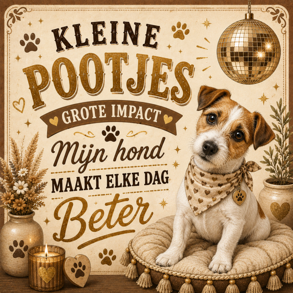 Tegeltje jack russel