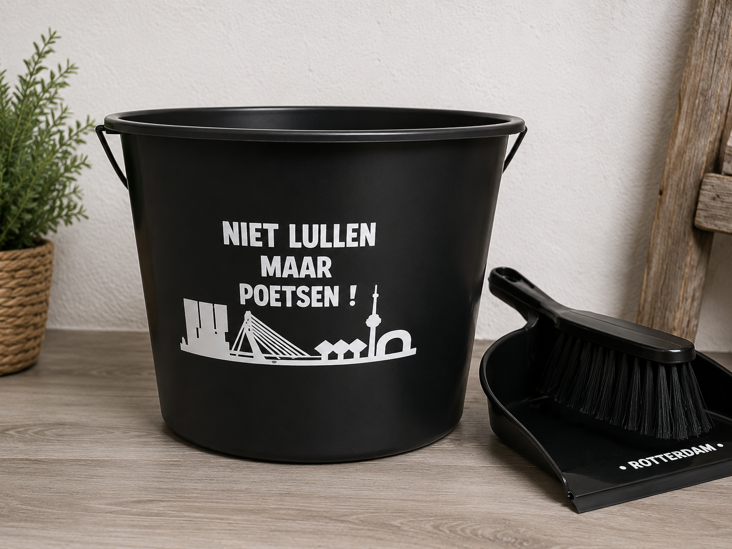 Emmer niet lullen maar poetsen