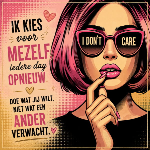 Tegeltje don t care