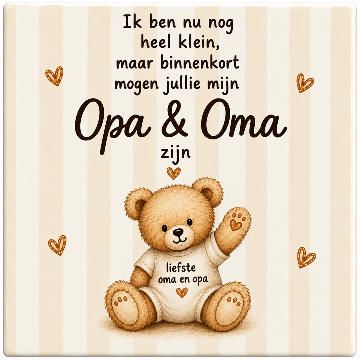 Tegeltje opa en oma