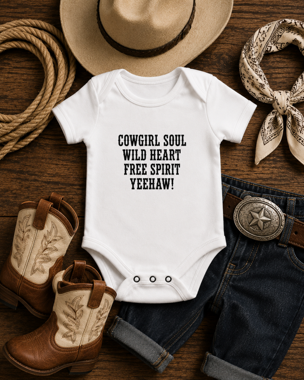 Romper cowboy