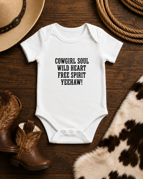Romper cowgirl