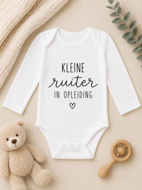 Rompertje een ruiter in opleiding