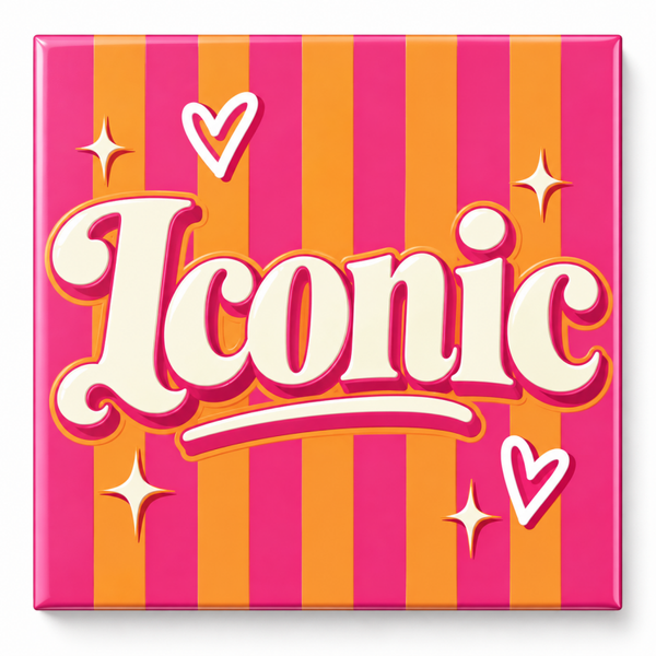 Tegeltje iconic