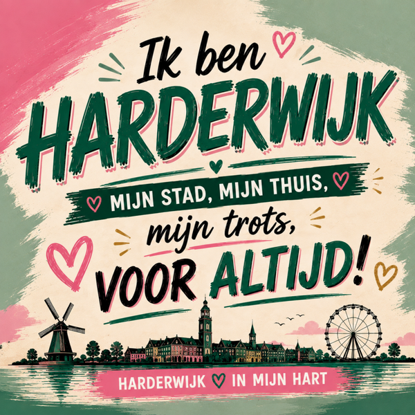 Tegeltje harderwijk.