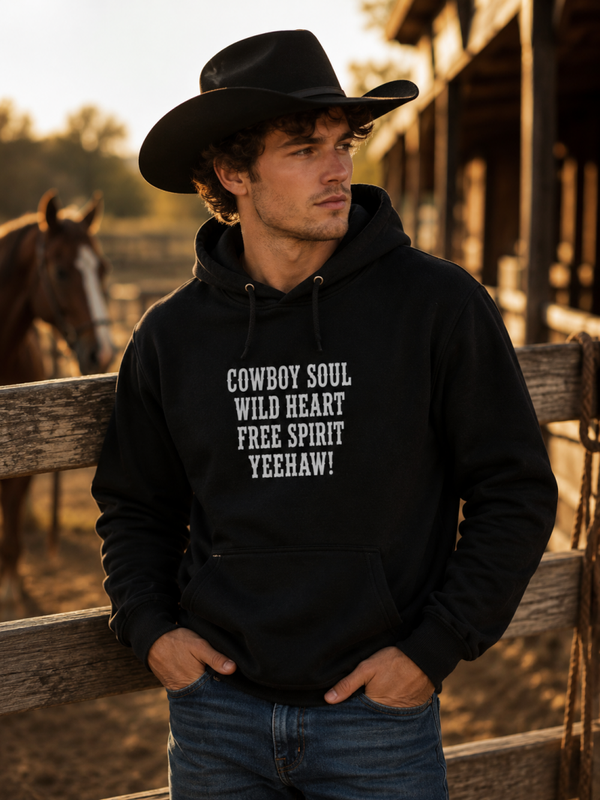 Hoodie cowboy
