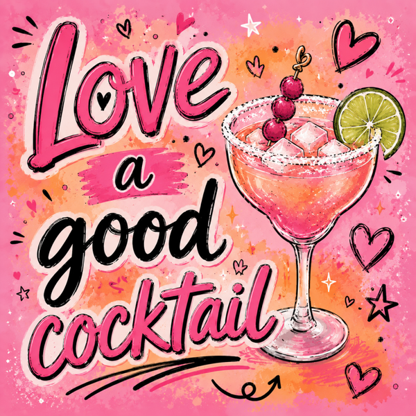 Tegeltje cocktail
