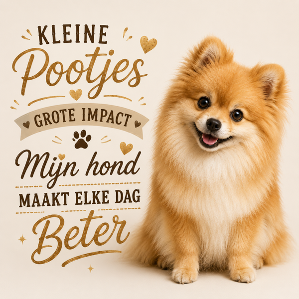 Tegeltje pommeriaan