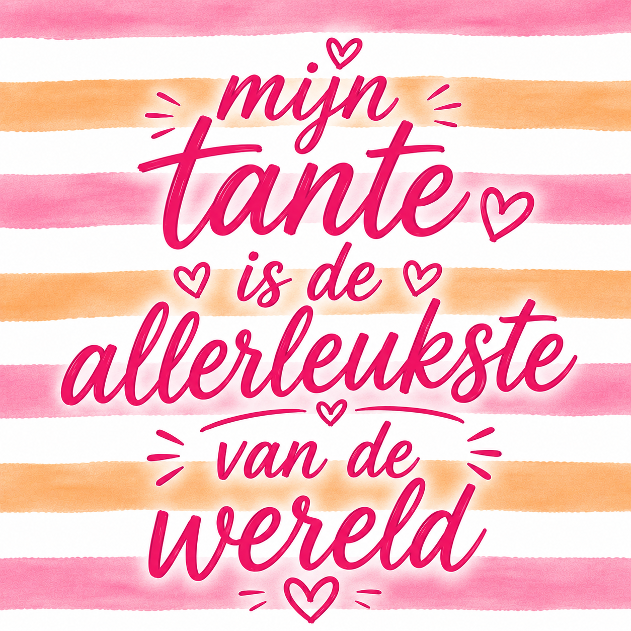 Tegeltje tante