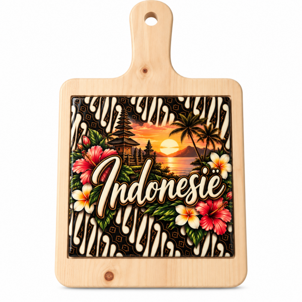 Borrelplankje indonesie batik
