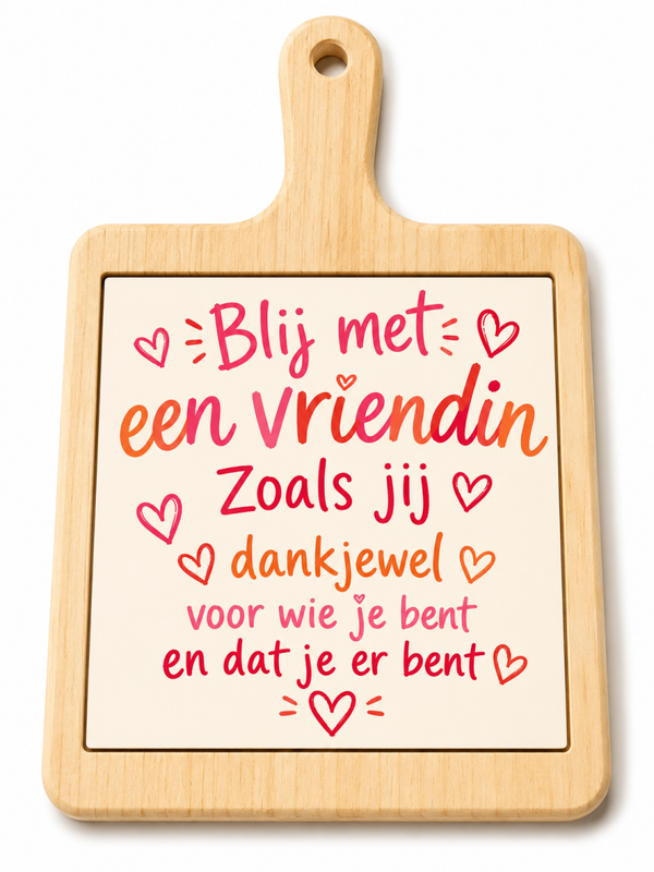 Kaas/borrelplankje  vriendin