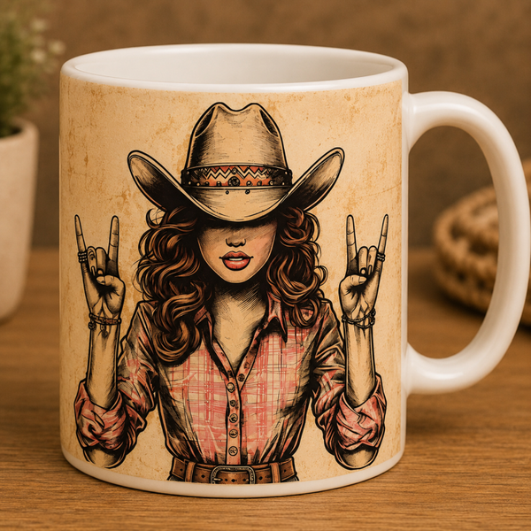Mok western cowgirl.