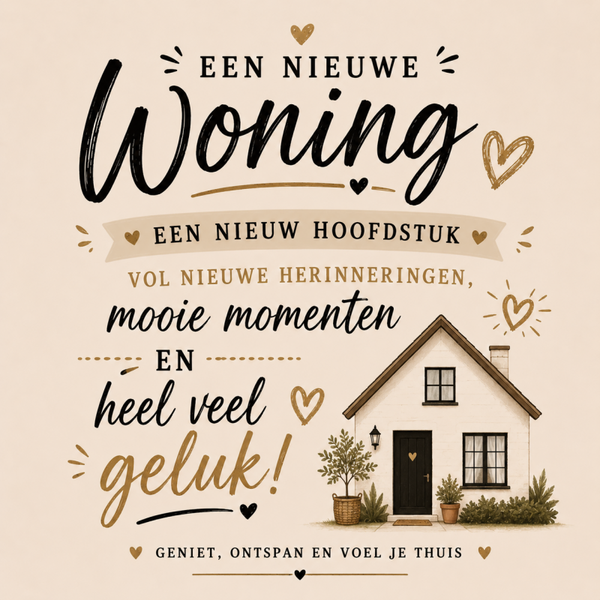 Tegeltje woning