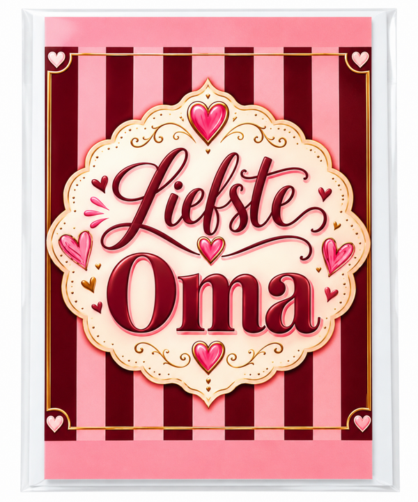 Foto kaart voor de liefste Oma