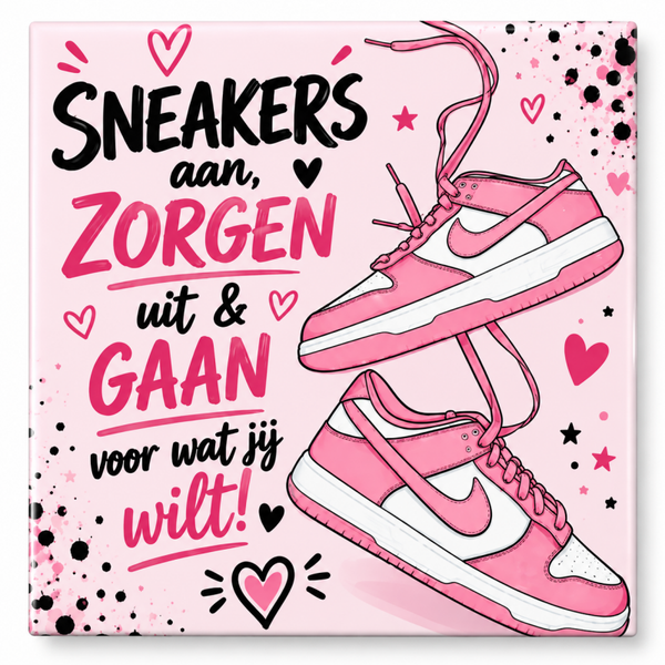 Tegeltje sneaker