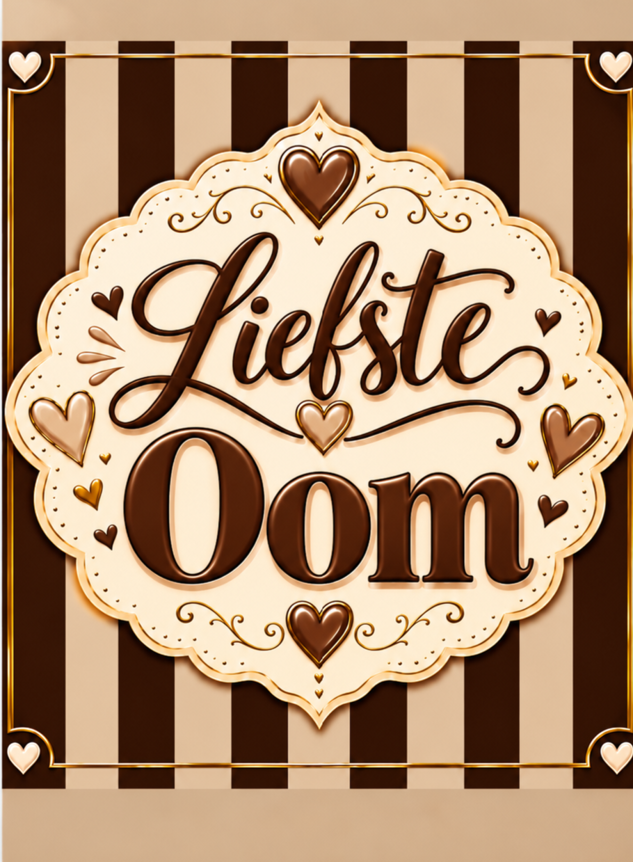 Wenskaart foto oom