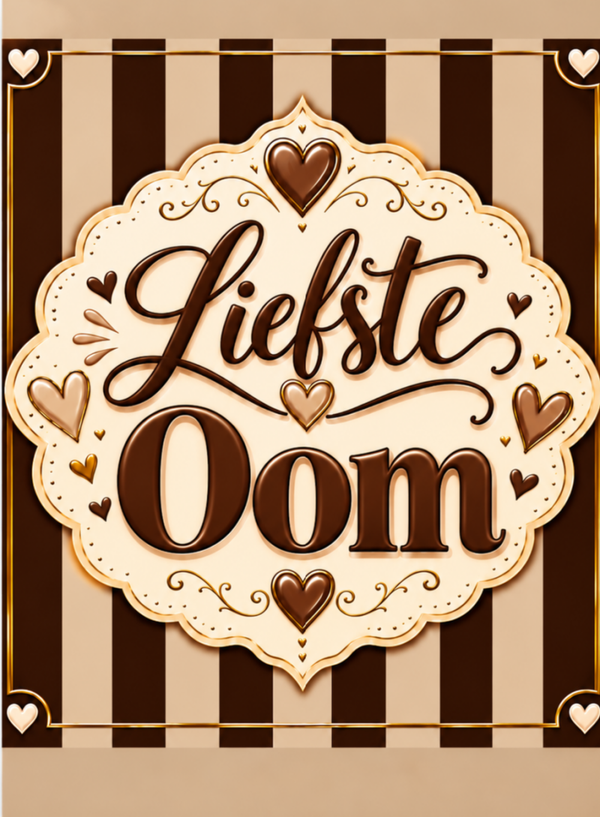 Wenskaart foto oom