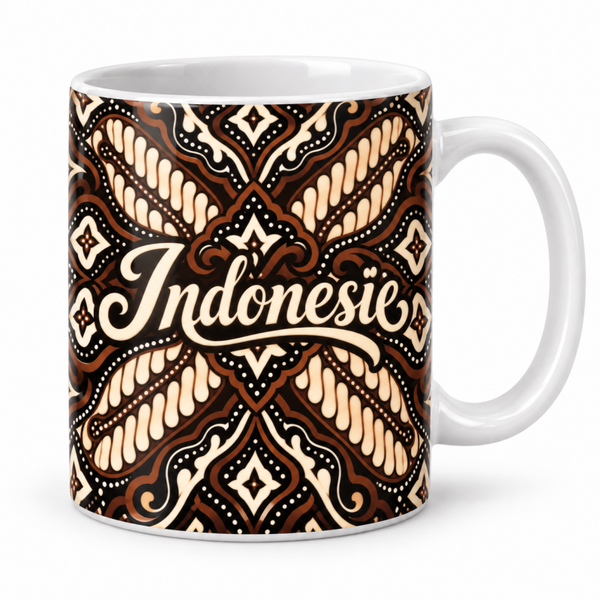 Mok batik print indonesie