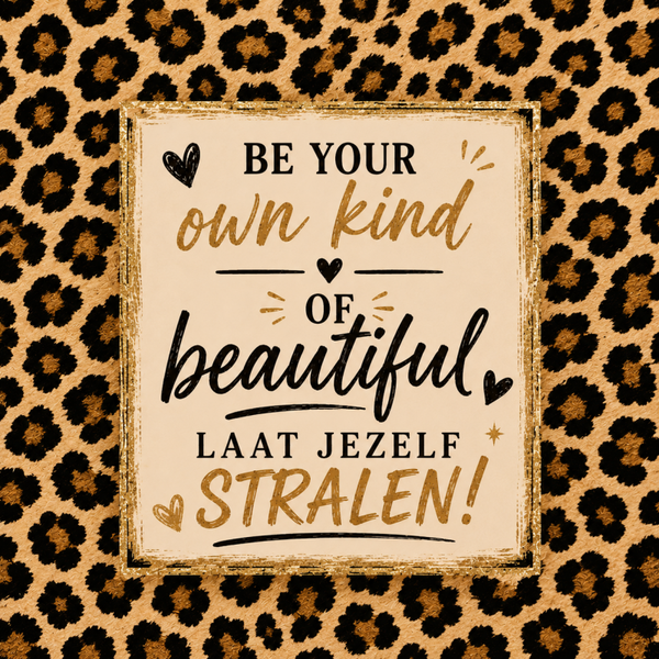 Tegeltje be your own kind