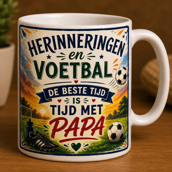 Mok papa voetbal