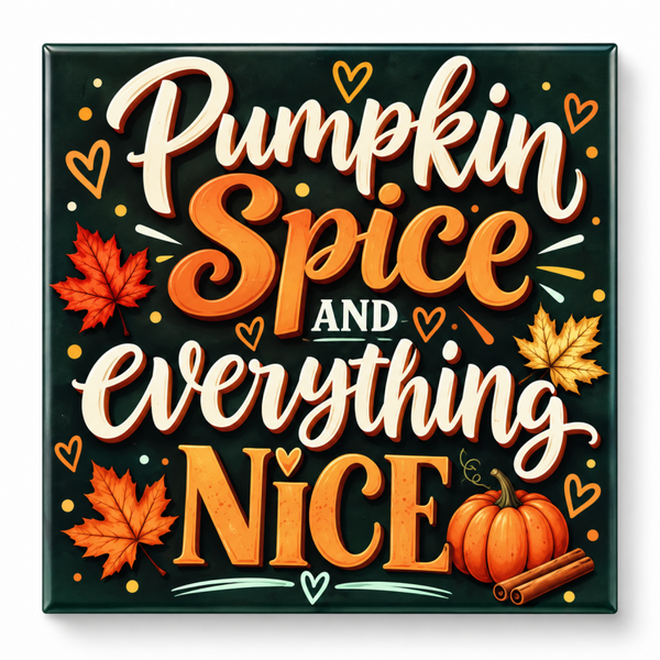 Tegeltje pumpkin spice