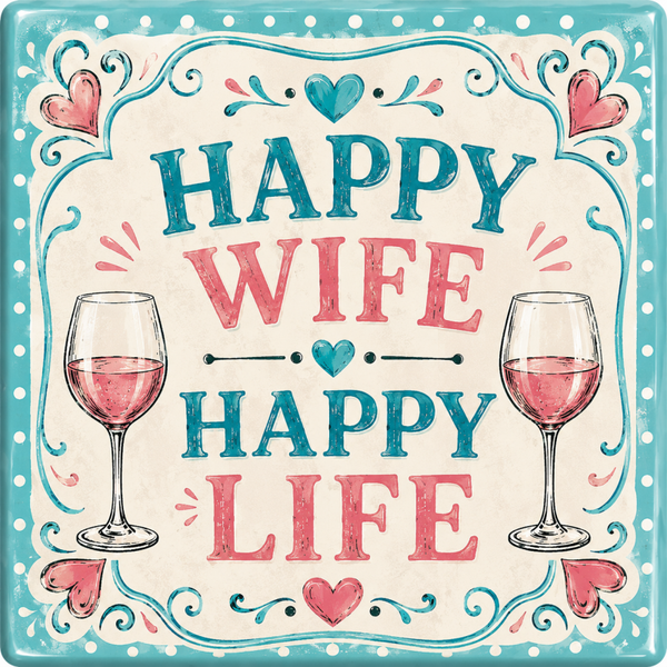 Tegel happy wife.