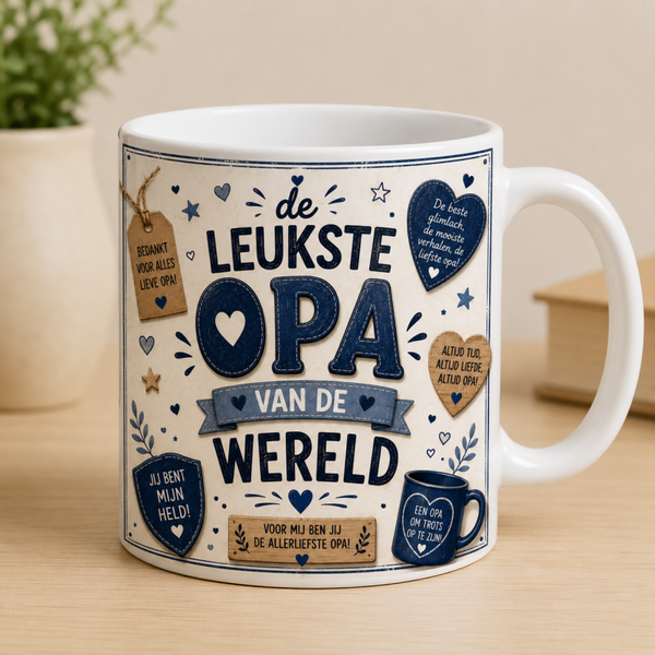 Mok leukste opa.
