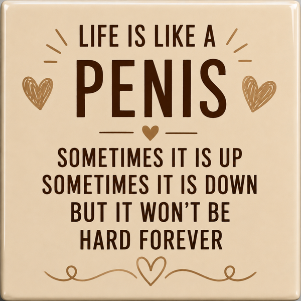 Tegeltje penis