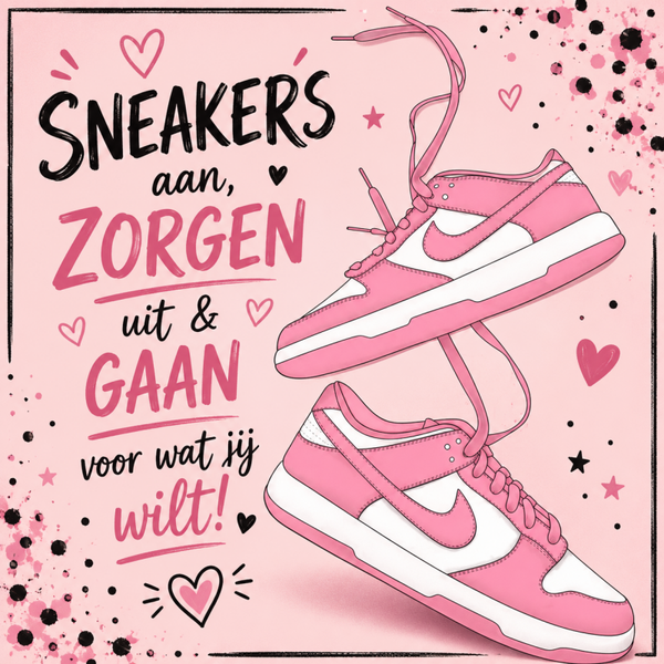 Tegeltje sneakers