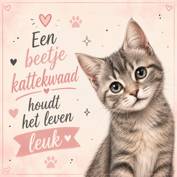 Tegeltje kattekwaad