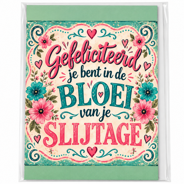 Foto kaart slijtage