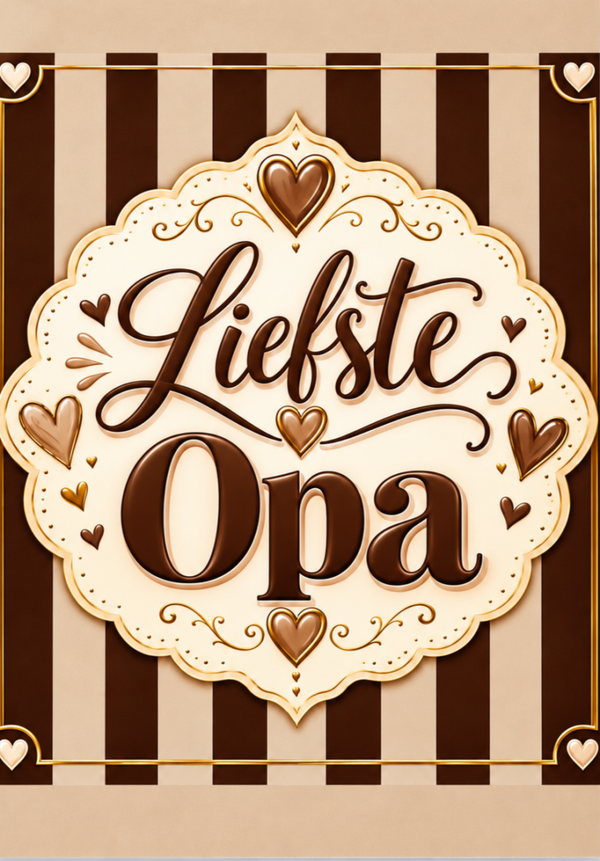 Wenskaart foto  opa