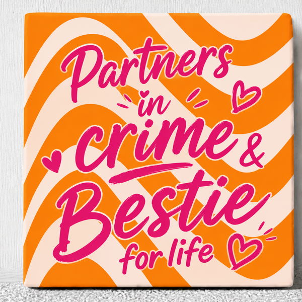 Tegeltje partner in crime