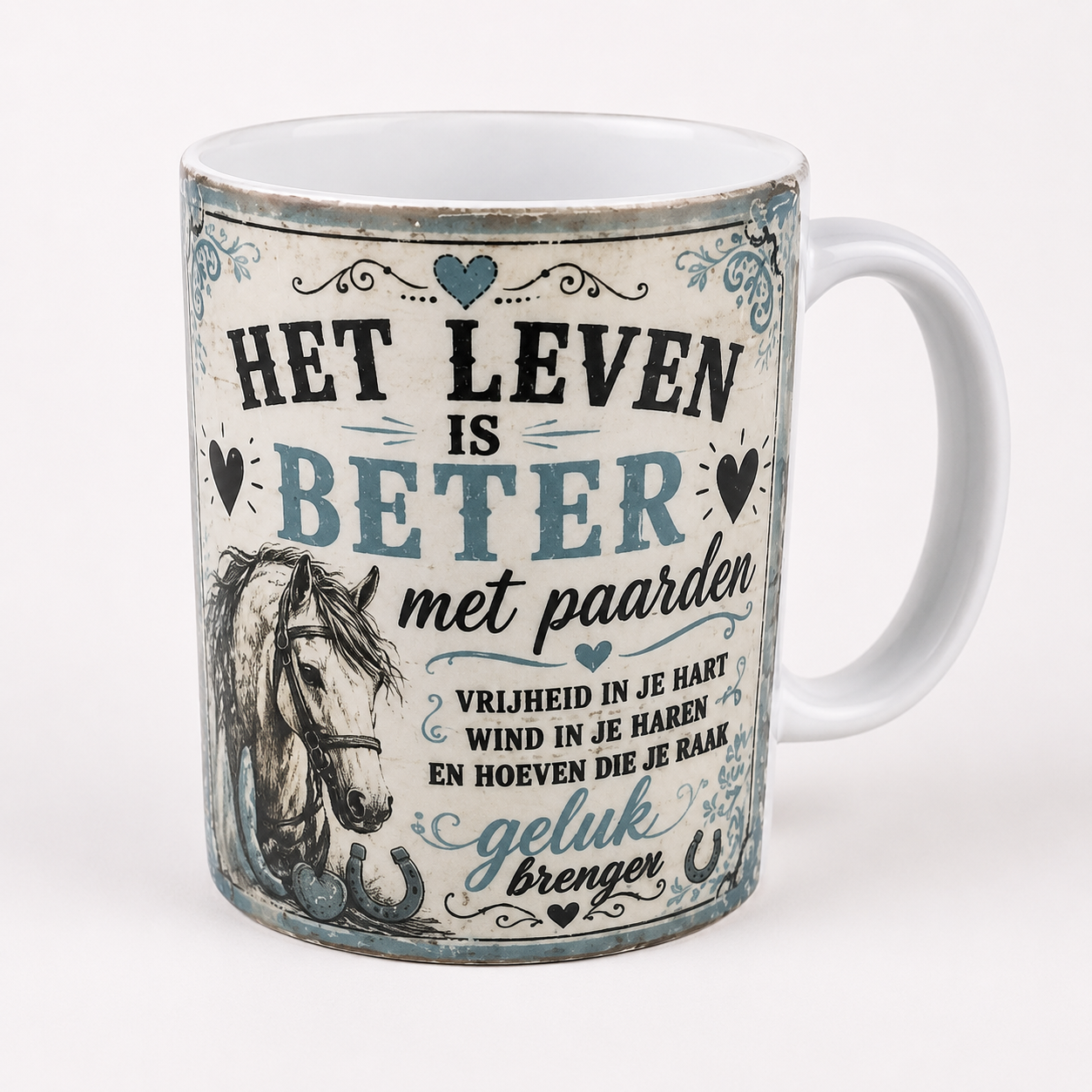 Mok leven is beter met paarden