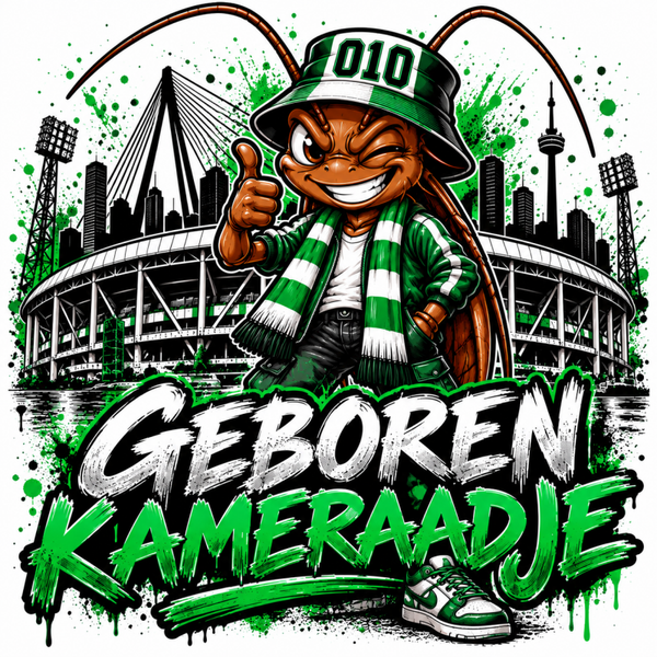 Tegeltje 010 kakkerlak