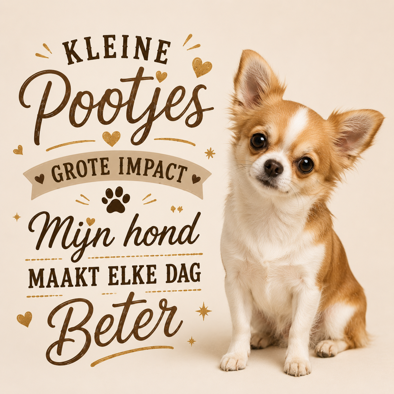 Tegeltje chihuahua
