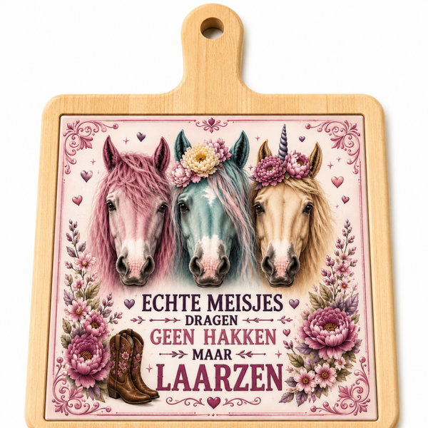 Kaas/ borrelplankje echte meisjes