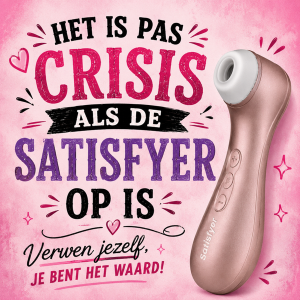 Tegeltje satisfyer