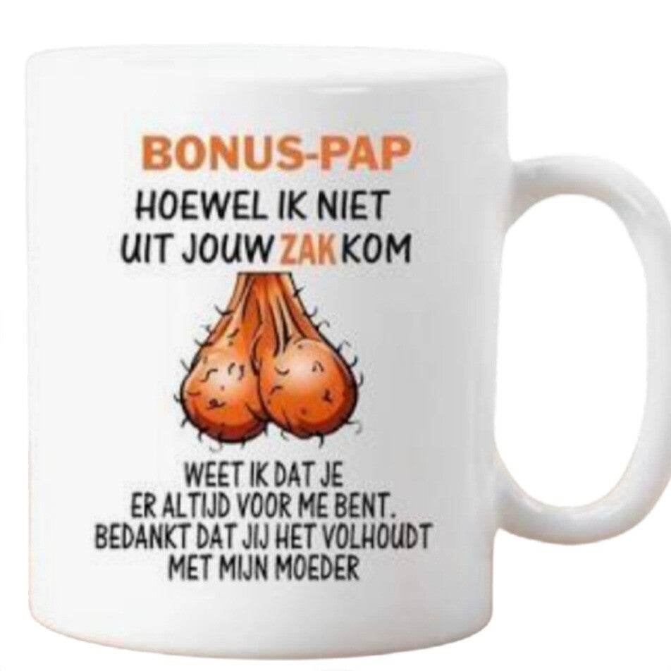 Mok voor bonus papa